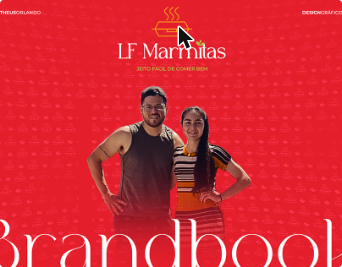 LF Marmitas — Brandbook — alimentação